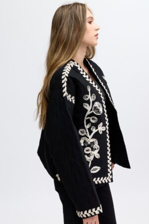 Veste Courte Brodée | JS-1039