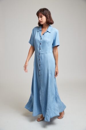 Robe Longue Jeans | BR5161