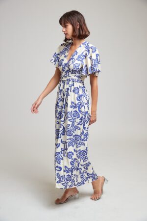 Robe Midi Manches Courtes | BR5192