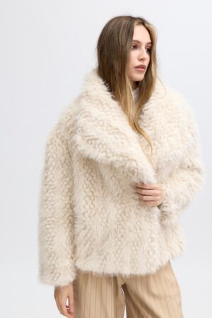 Veste fourrure JS1101